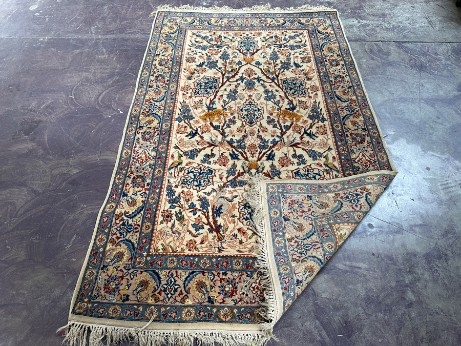 Finely Hand Knotted Wool Persian Area Rug 40 X 65 [Photo 12]