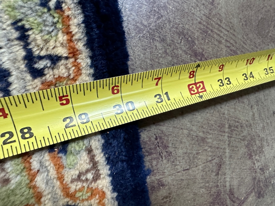 Hand Knotted Wool Persian Runner Rug 30 X 112 [Photo 11]