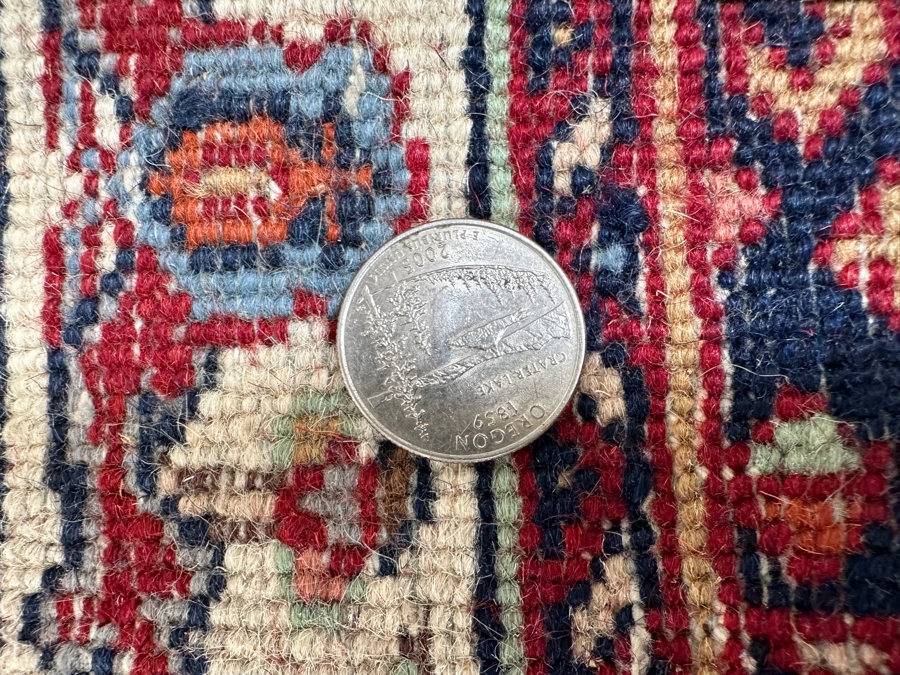 Hand Knotted Wool Persian Area Rug Made In India 31 X 49 [Photo 10]