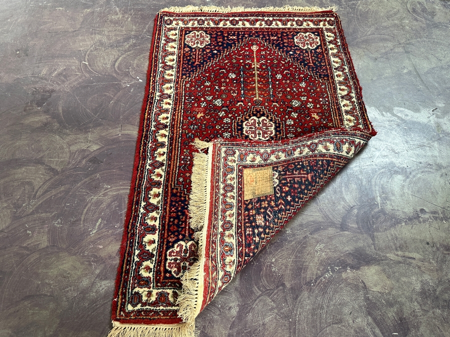 Hand Knotted Wool Persian Area Rug Made In India 31 X 49 [Photo 7]