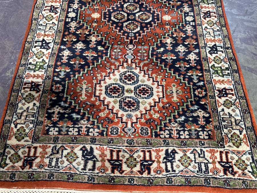 Hand Knotted Wool Persian Runner Rug 30.5 X 131 [Photo 4]