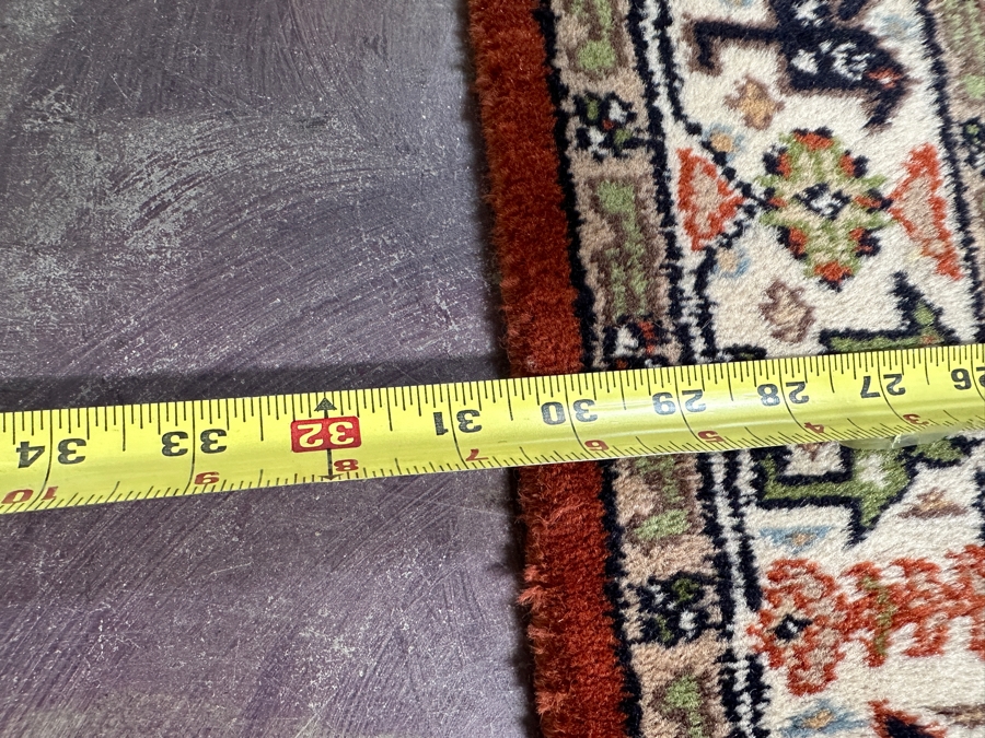 Hand Knotted Wool Persian Runner Rug 30.5 X 131 [Photo 11]