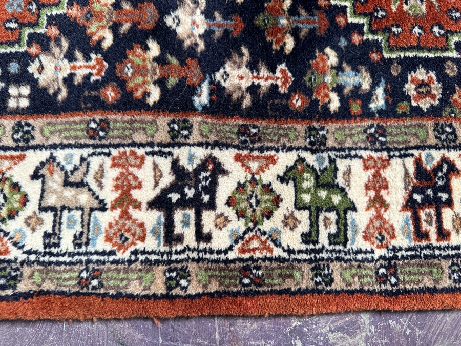 Hand Knotted Wool Persian Runner Rug 30.5 X 131 [Photo 7]