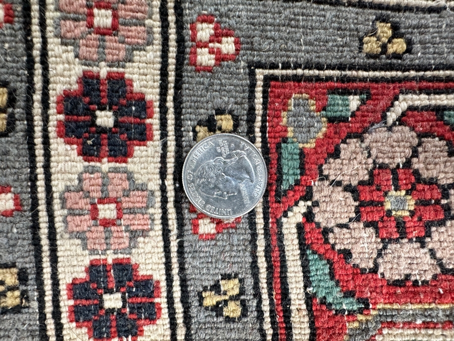 Finely Hand Knotted Wool Persian Area Rug 51 X 76 [Photo 9]