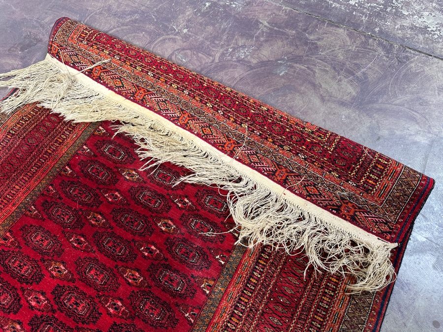 Hand Knotted Wool Persian Area Rug Measure [Photo 10]