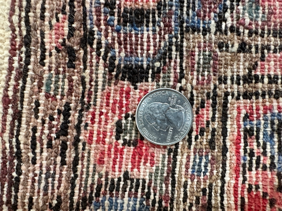 Hand Knotted Wool Persian Area Rug Made In Iran 31 X 57.5 [Photo 7]