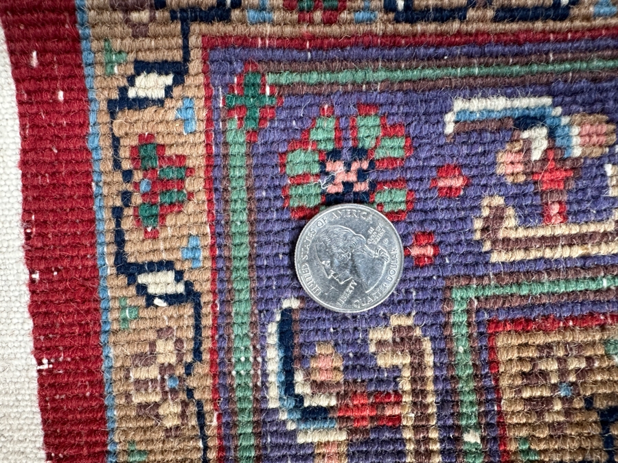 Hand Knotted Wool Persian Area Rug 31 X 50 [Photo 7]