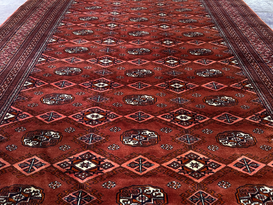 Finely Hand Knotted Wool Persian Area Rug 74 X 110 [Photo 6]