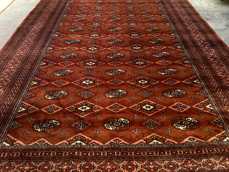 Finely Hand Knotted Wool Persian Area Rug 74 X 110 [Photo 4]