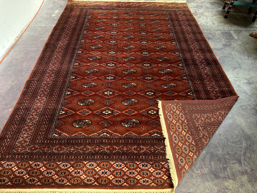 Finely Hand Knotted Wool Persian Area Rug 74 X 110 [Photo 7]