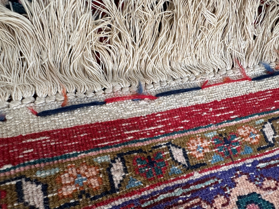 Hand Knotted Wool Persian Area Rug Made In India 37 X 63 [Photo 9]