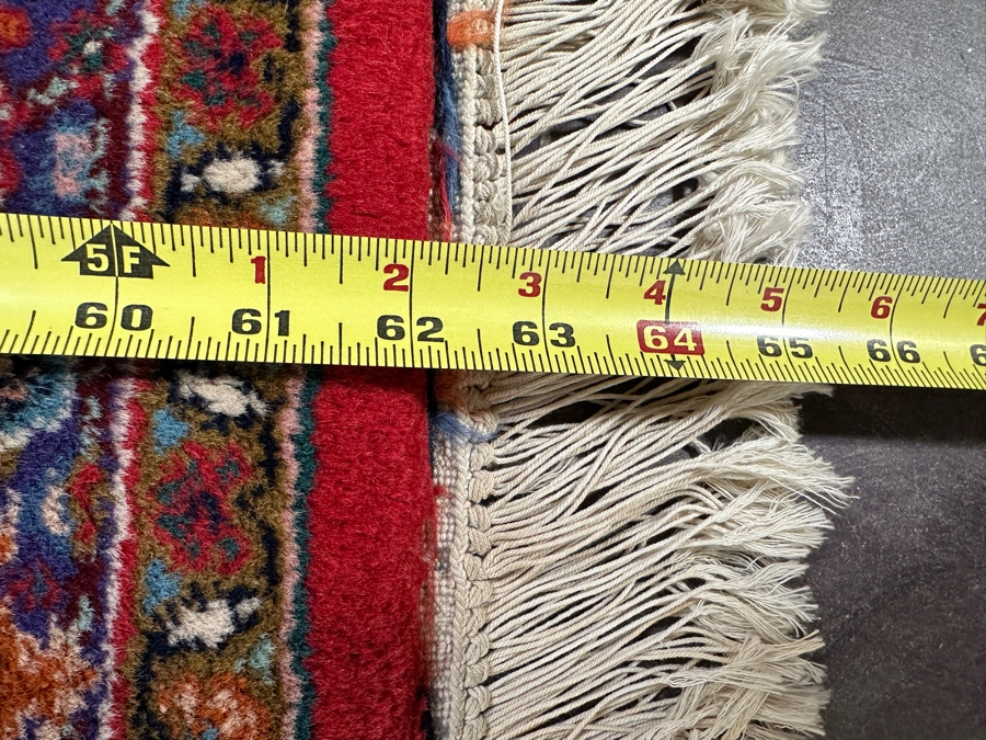 Hand Knotted Wool Persian Area Rug Made In India 37 X 63 [Photo 13]