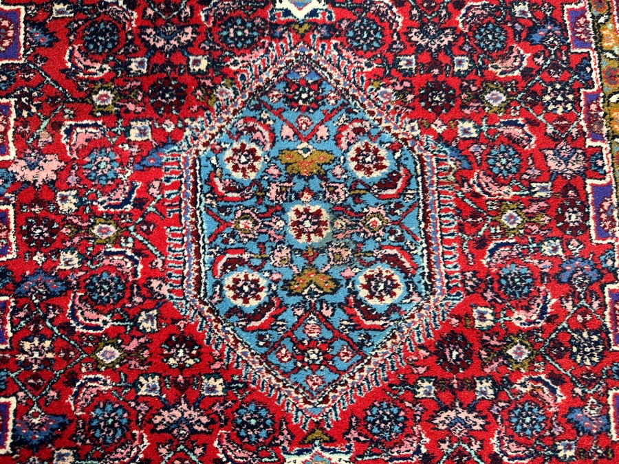 Hand Knotted Wool Persian Area Rug Made In India 37 X 63 [Photo 6]