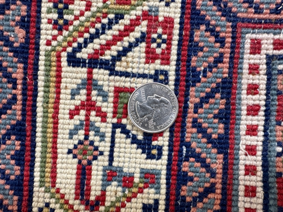 Hand Knotted Wool Persian Area Rug 32 X 51 [Photo 7]