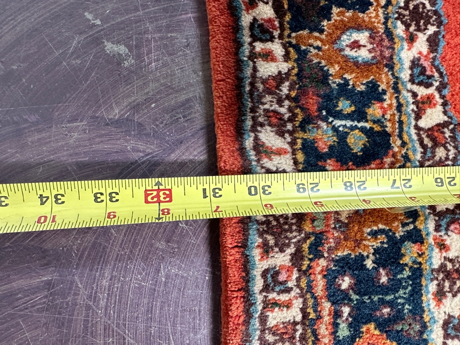 Hand Knotted Wool Persian Runner Rug 31 X 101 [Photo 11]