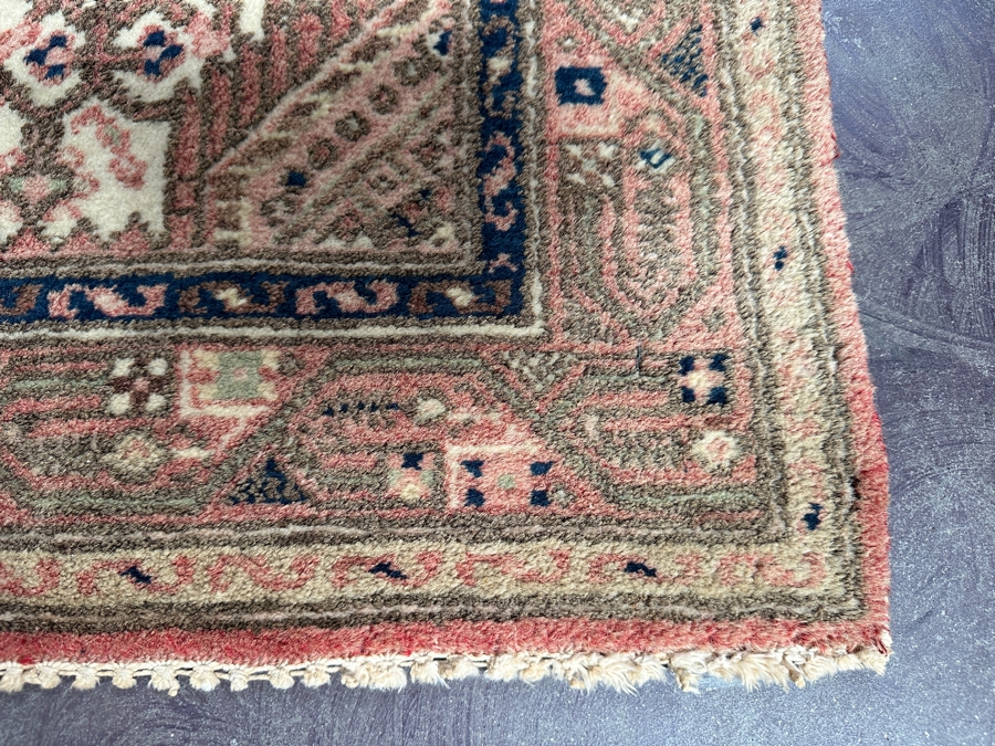 Hand Knotted Wool Persian Runner Rug Made In Iran 30 X 94 [Photo 7]