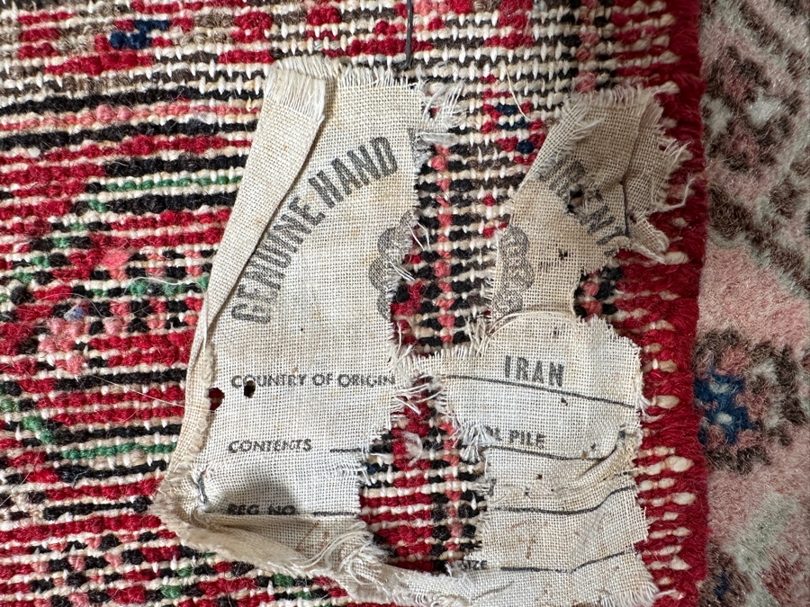 Hand Knotted Wool Persian Runner Rug Made In Iran 30 X 94 [Photo 9]