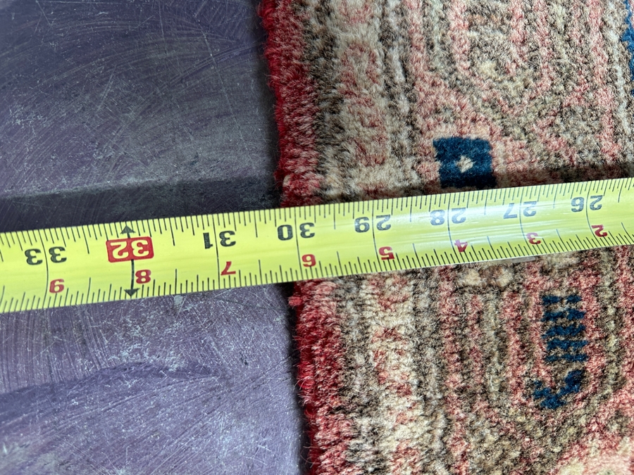 Hand Knotted Wool Persian Runner Rug Made In Iran 30 X 94 [Photo 10]