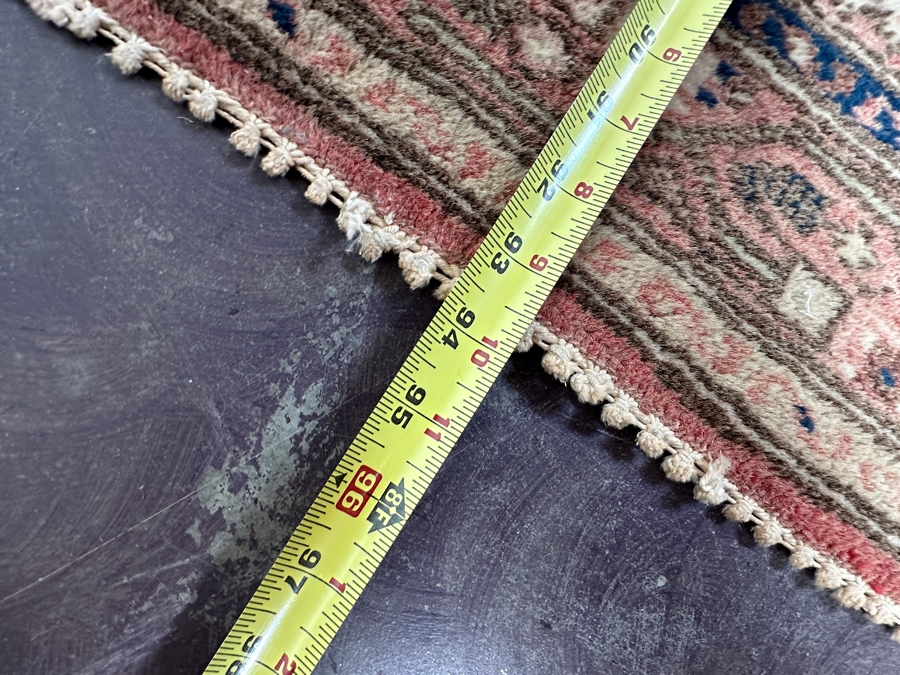 Hand Knotted Wool Persian Runner Rug Made In Iran 30 X 94 [Photo 11]