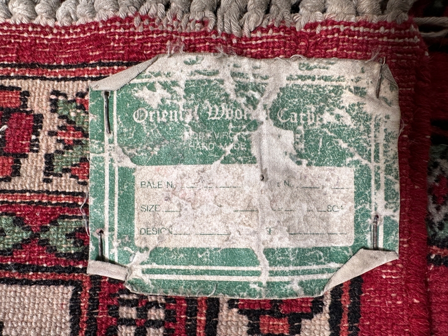 Hand Knotted Wool Persian Prayer Rug 19.5 X 26 [Photo 7]