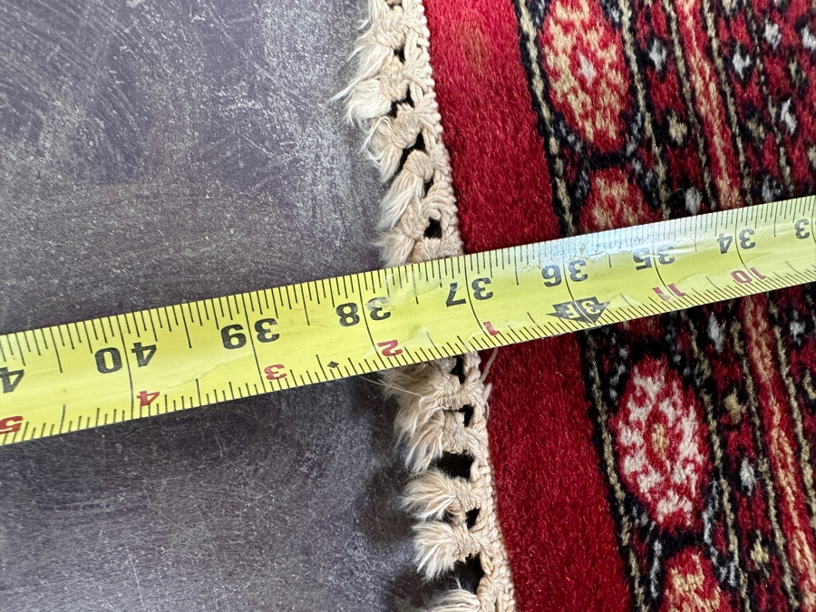 Hand Knotted Wool Persian Boukara Area Rug Made In Pakistan 25 X 38 [Photo 11]