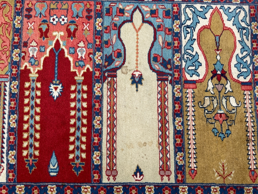 Hand Knotted Wool Persian Area Rug 30 X 92 [Photo 6]