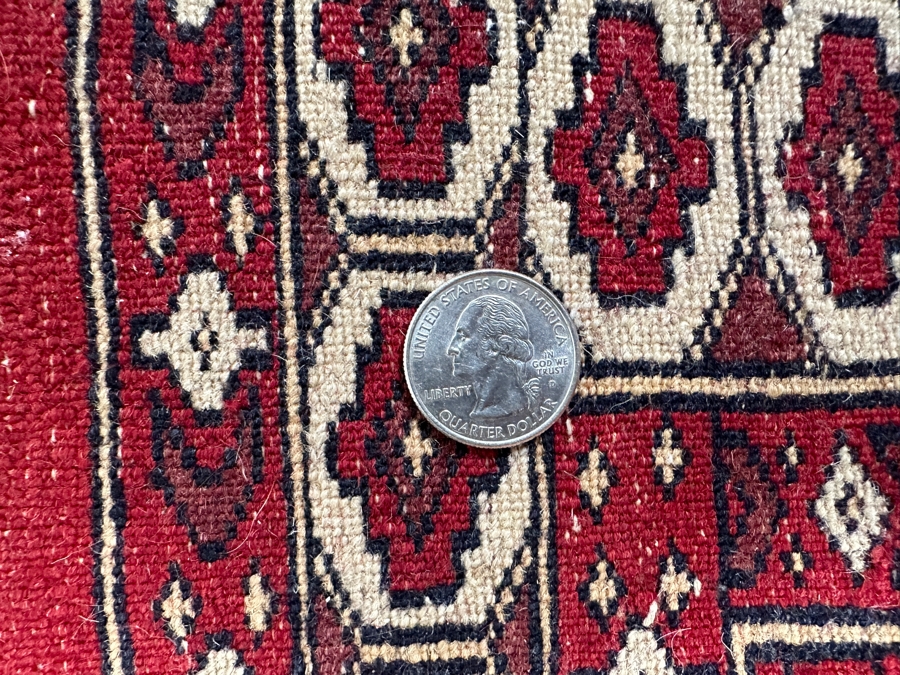 Hand Knotted Wool Persian Prayer Rug 25 X 37 [Photo 7]