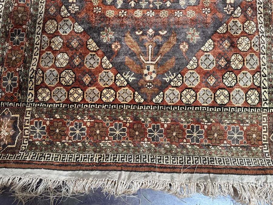 Hand Knotted Wool Persian Area Rug 44 X 86 [Photo 4]