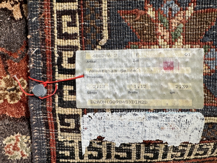 Hand Knotted Wool Persian Area Rug 44 X 86 [Photo 9]