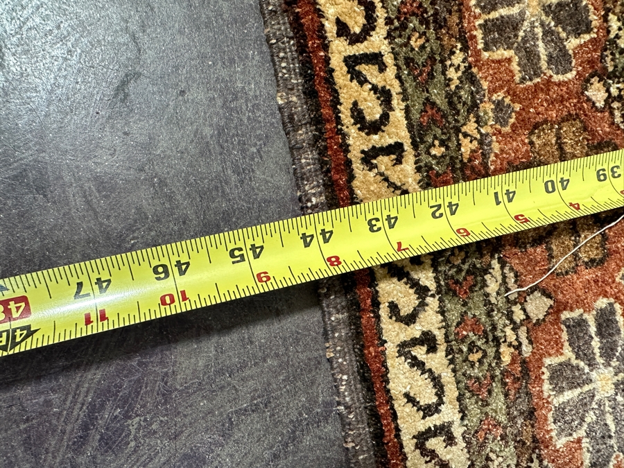 Hand Knotted Wool Persian Area Rug 44 X 86 [Photo 11]