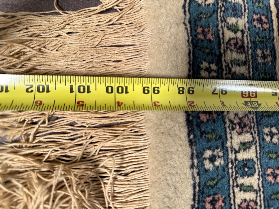 Finely Hand Knotted Wool Persian Area Rug 61.5 X 100 [Photo 12]