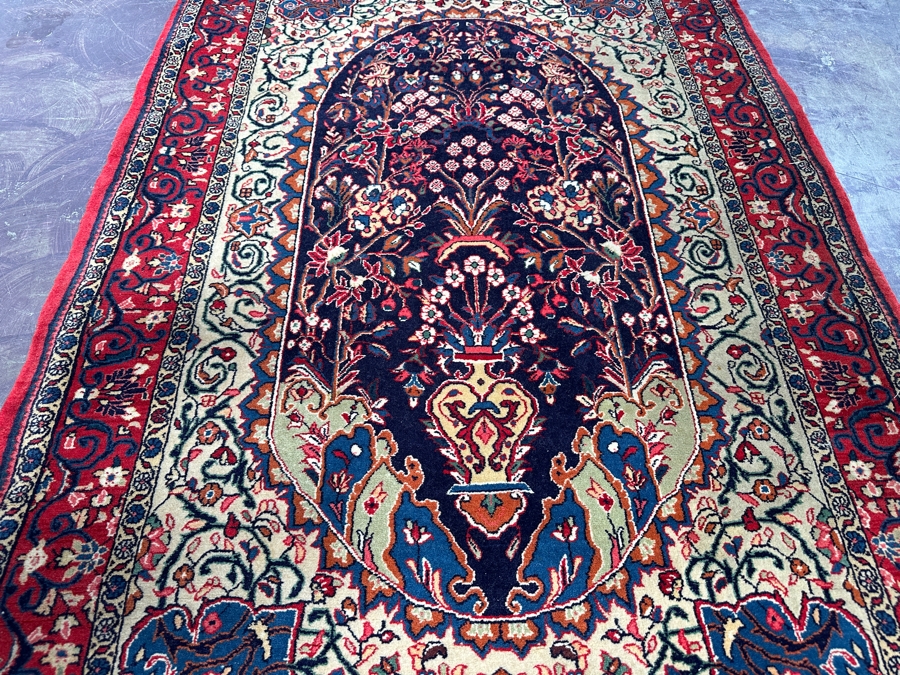 Hand Knotted Wool Persian Area Rug 43 X 70 [Photo 5]