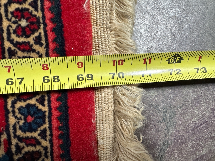 Hand Knotted Wool Persian Area Rug 43 X 70 [Photo 11]