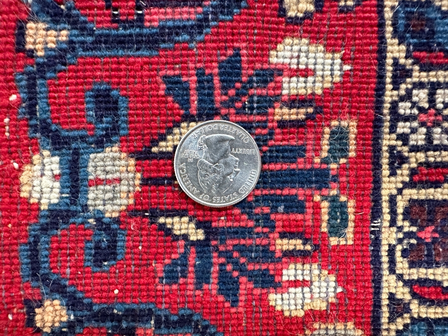 Hand Knotted Wool Persian Area Rug 43 X 70 [Photo 9]