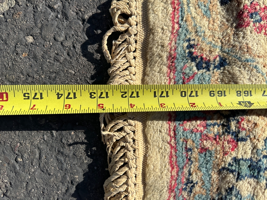 Large Hand Knotted Wool Persian Area Rug Made In Iran - See Photos For Damage 116 X 172 [Photo 11]