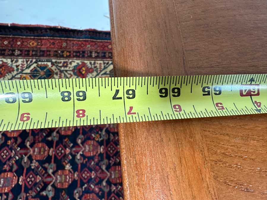 Vintage Mid-Century Danish Modern Johannes Andersen Teak Hidden Leaf Dining Table 67L (120.5L With Leaves In) X 35W X 29H - See Photos [Photo 28]