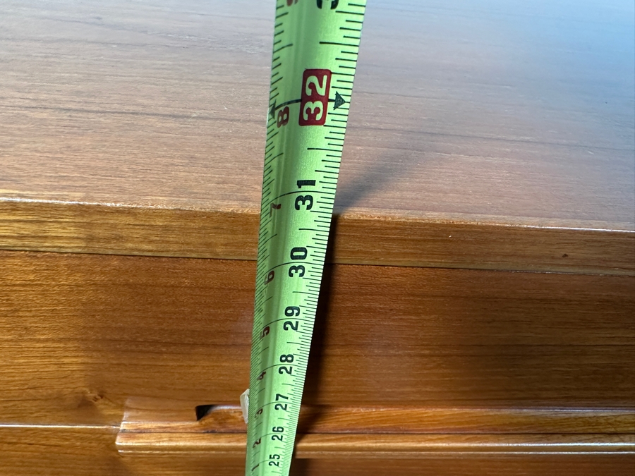 Custom Mid-Century Modern Teak 8-Drawer Chest Of Drawers Dresser 72W X 19D X 31H [Photo 14]