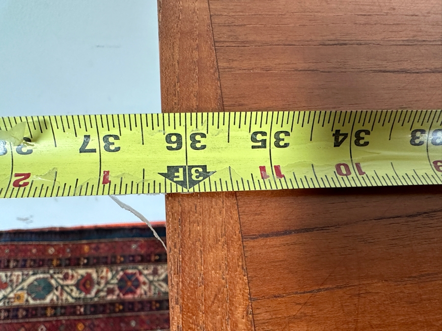 Just Added - Custom Mid-Century Modern Teak 6-Drawer Highboy Chest Of Drawers Dresser 36.5W X 19D X 47H [Photo 12]