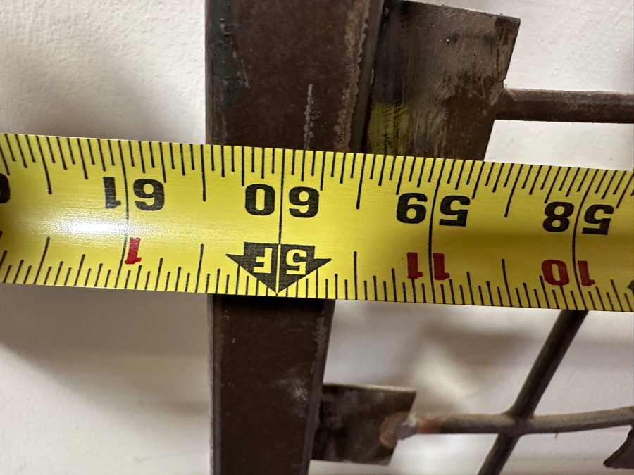 Custom Wrought Iron Headboard Featuring Various Animals 60.5W X 78.5H [Photo 7]