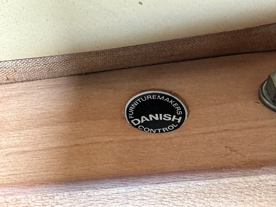 Pair Of Vintage Mid-Century Danish Modern Teak And Leather Armchairs Designed By Knut Saeter For Vatne Mobler 28W X 27D X 28H [Photo 14]