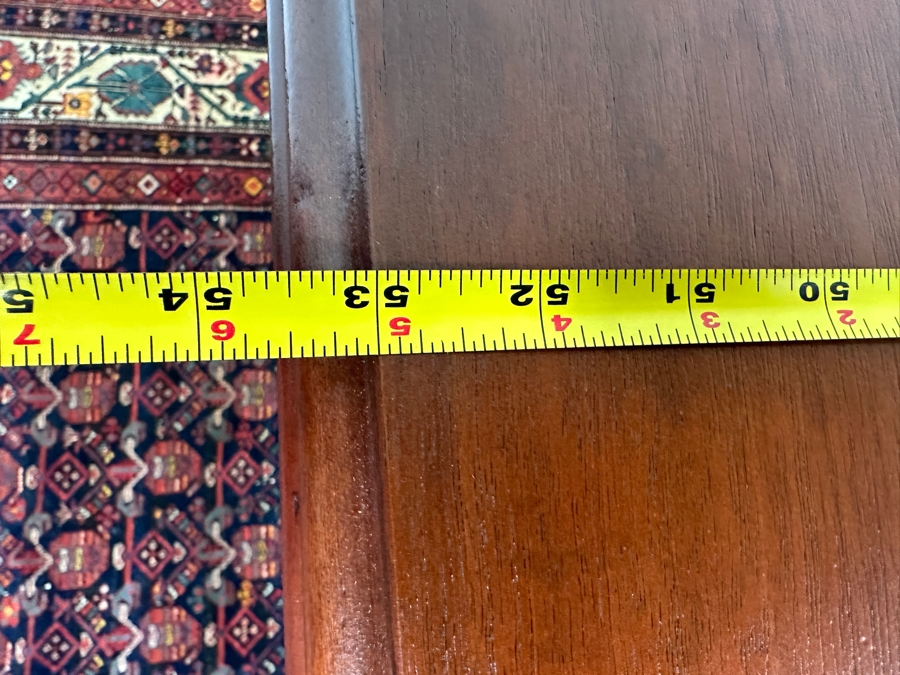 Vintage Wooden Dining Table 53.5L X 42W X 30H [Photo 6]