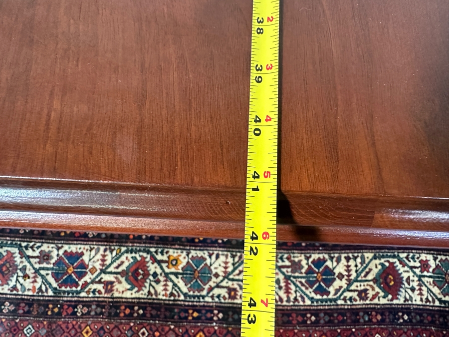 Vintage Wooden Dining Table 53.5L X 42W X 30H [Photo 5]