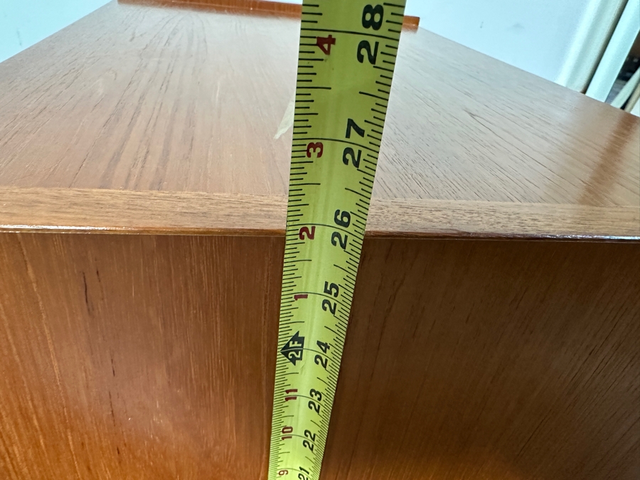 Danish Rolling TV Cabinet Cart 32W X 20D X 26H [Photo 9]