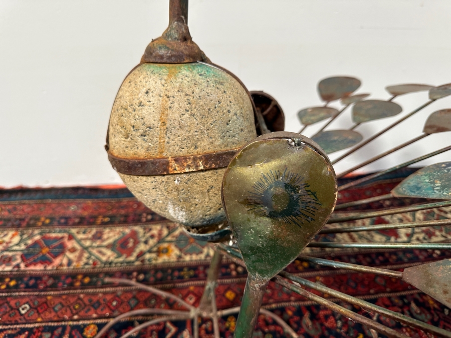 Outdoor Garden Peacock Sculpture 33H [Photo 5]