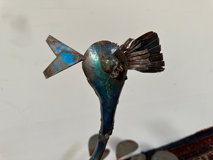 Outdoor Garden Peacock Sculpture 33H [Photo 6]