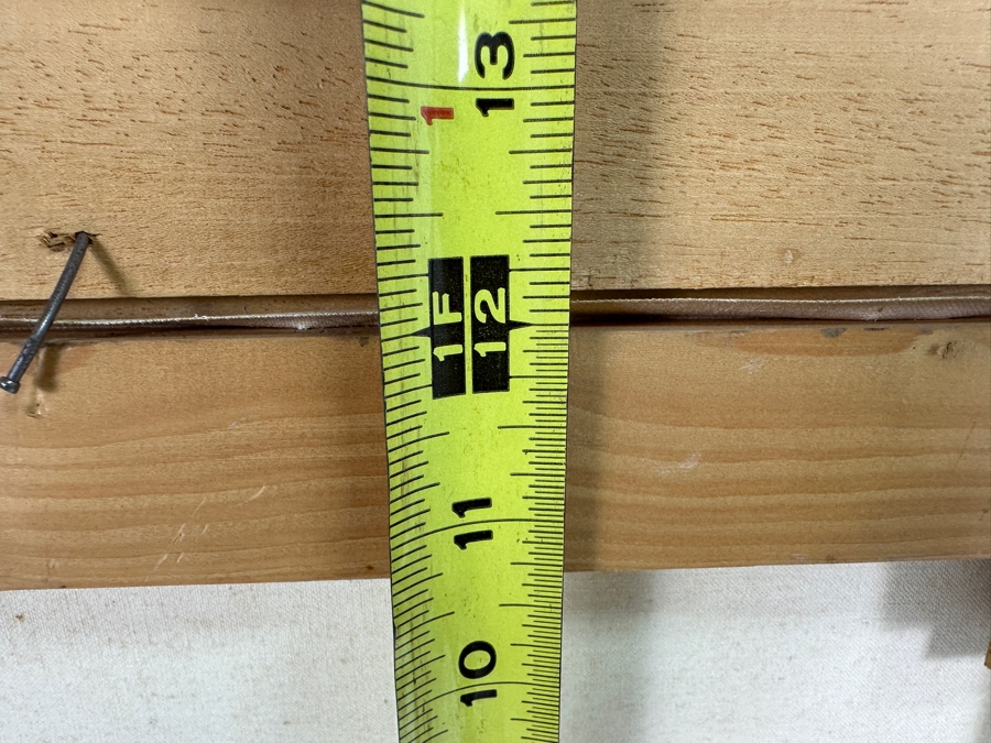 Dino Tronchin (20th Century, Italian) Original Abstract Expressionist Oil Painting On Canvas Artist Signed Lower Left Titled And Signed On Verso 16 X 12 [Photo 10]