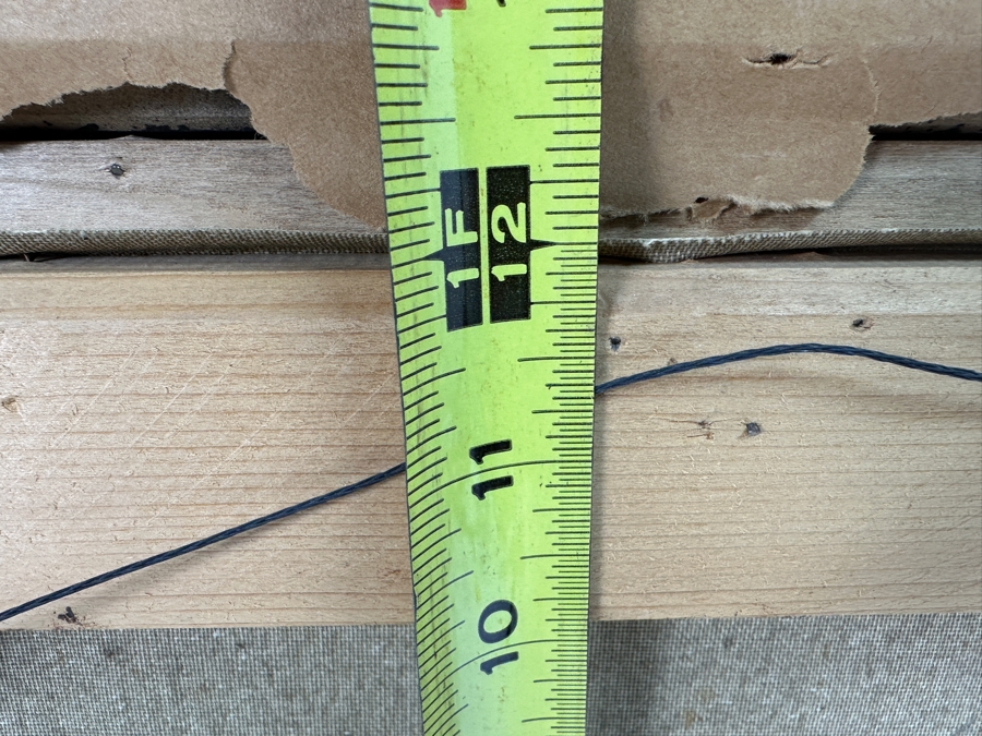 Dino Tronchin (20th Century, Italian) Original Abstract Expressionist Oil Painting On Canvas Artist Signed Lower Left Titled And Signed On Verso 16 X 12 [Photo 10]