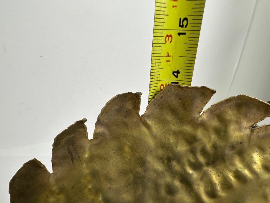 Hanging Brass Eagle Hawk Sculpture 20W X 18D X 14H [Photo 6]