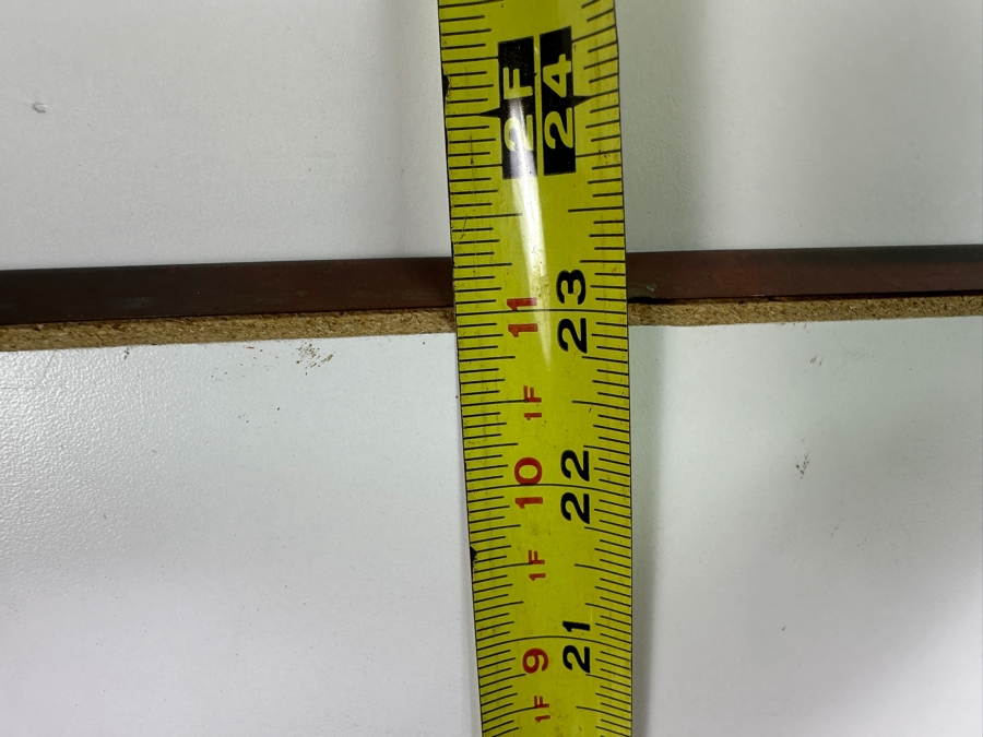 Bruce R. MacDonald (B. 1958, American) Copper Metalic Artwork Signed And Dated 2008 On Verso 23 X 23 [Photo 9]