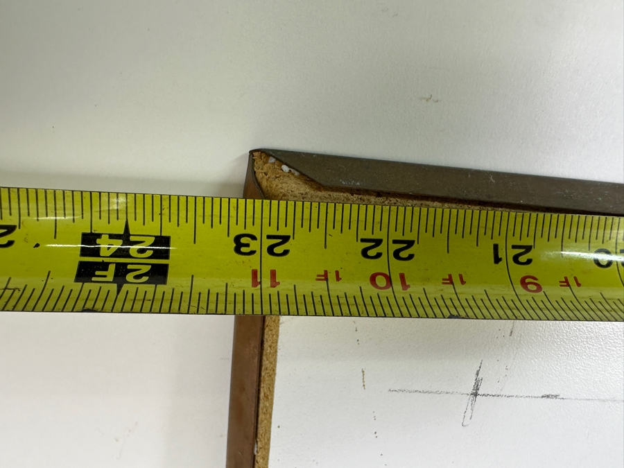 Bruce R. MacDonald (B. 1958, American) Copper Metalic Artwork Signed And Dated 2008 On Verso 23 X 23 [Photo 8]